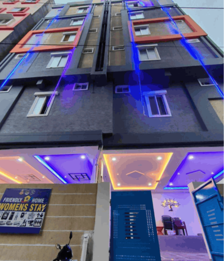 Friendly Home Hostel Building Gachibowli